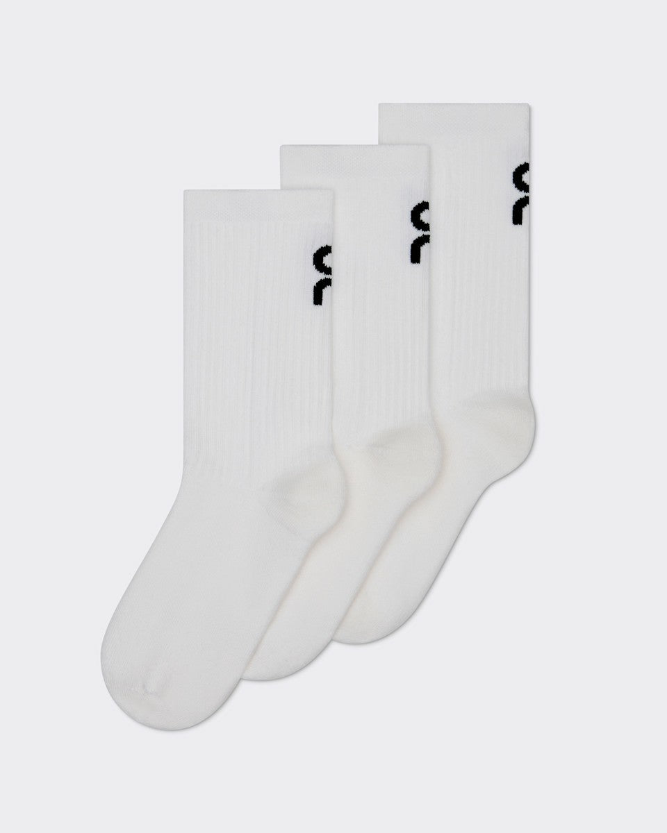 On United States Signature / Logo Sock High 3P Kids for Kids - White