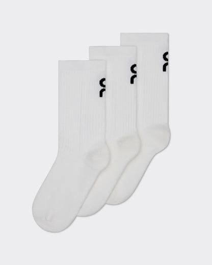 On United States Signature / Logo Sock High 3P Kids for Kids - White