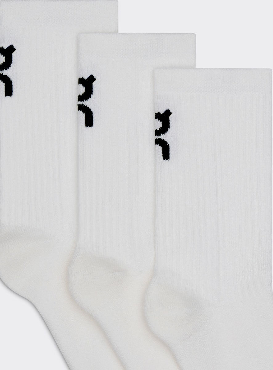 On United States Signature / Logo Sock High 3P Kids for Kids - White