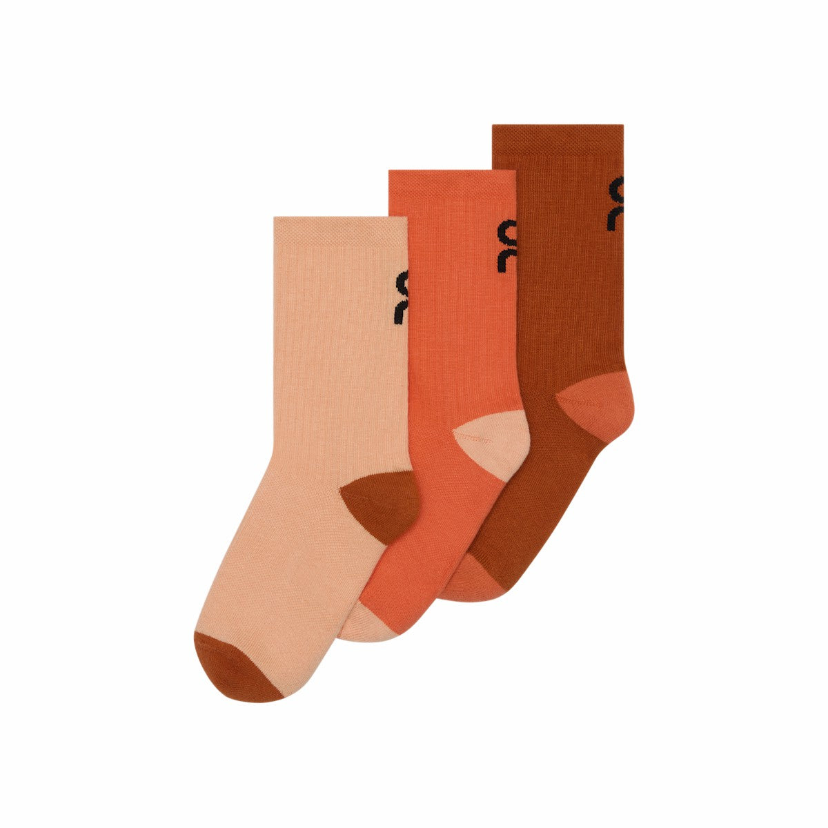 On United States Signature / Logo Sock High 3P Kids for Kids - White