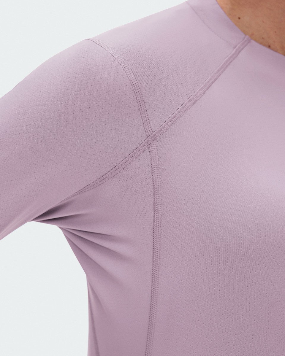 On United States Everyday / Women's Trail Long-T Solar - Foxglove